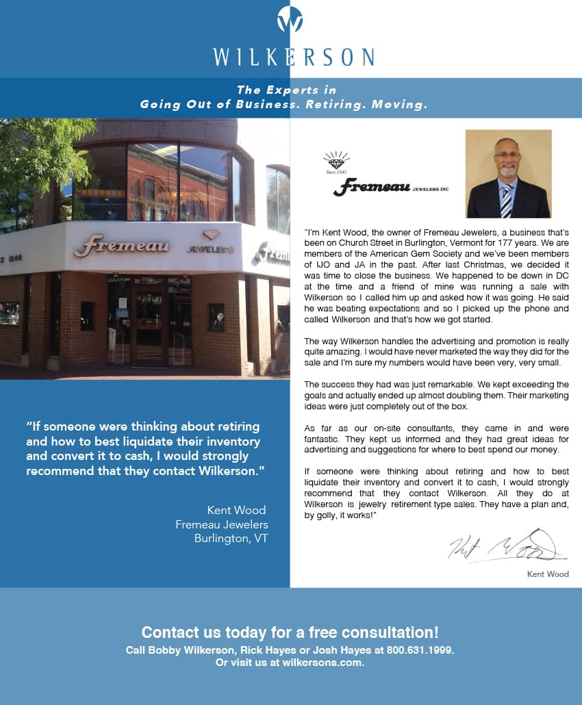 Photo from jewelry sale at Fremeau Jewelers