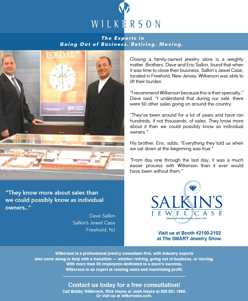 Photo from jewelry sale at Salkin’s Jewel Case