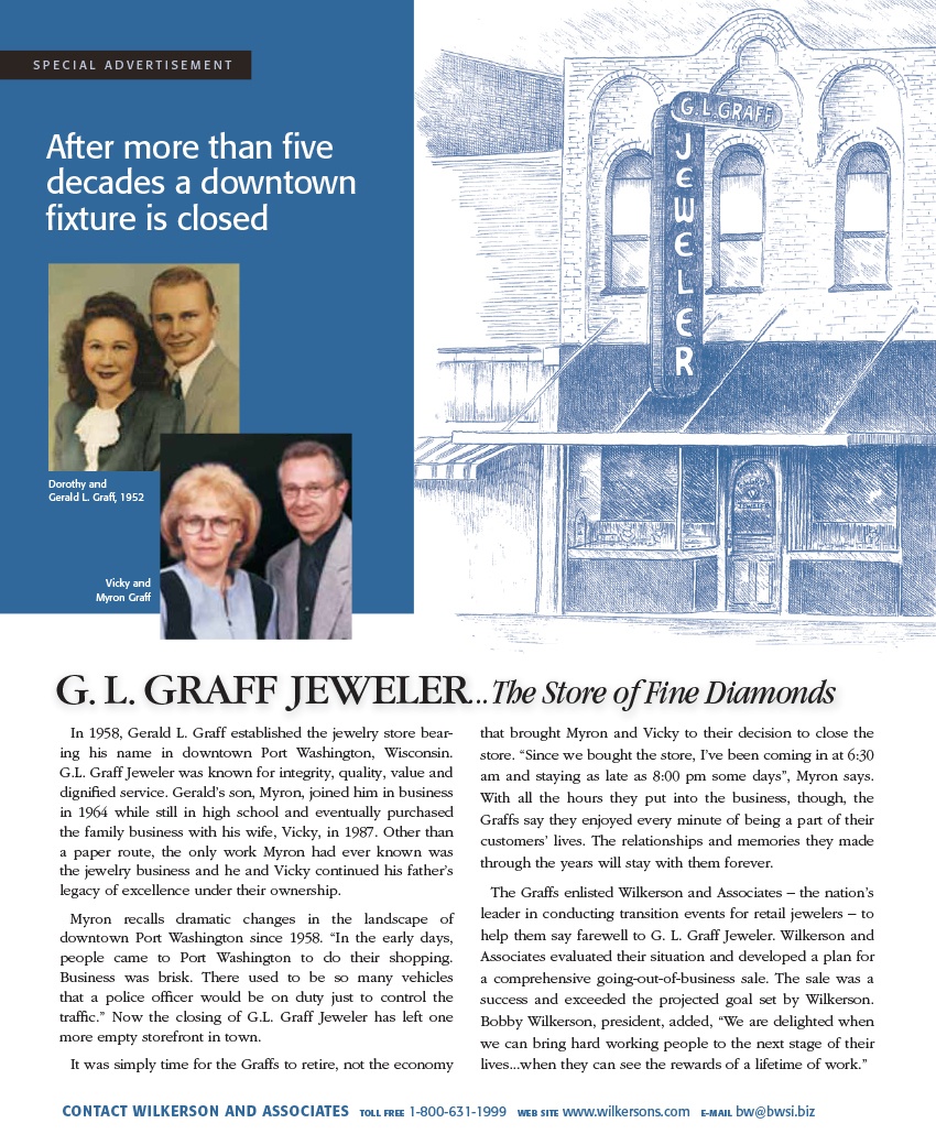 Photo from jewelry sale at G. L. Graff Jewelers