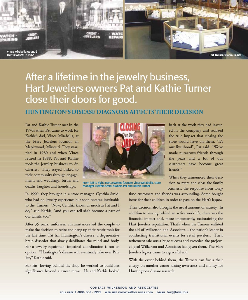 Photo from jewelry sale at Hart Jewelers