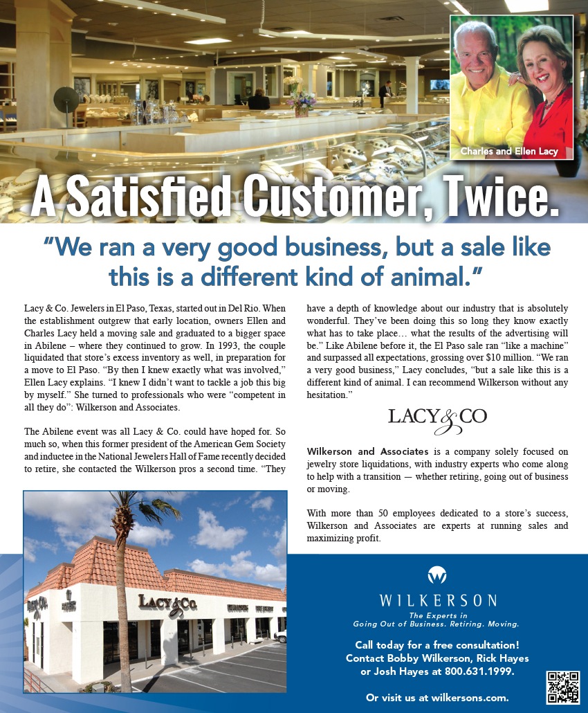 Photo from jewelry sale at Lacy & Co. Jewelers
