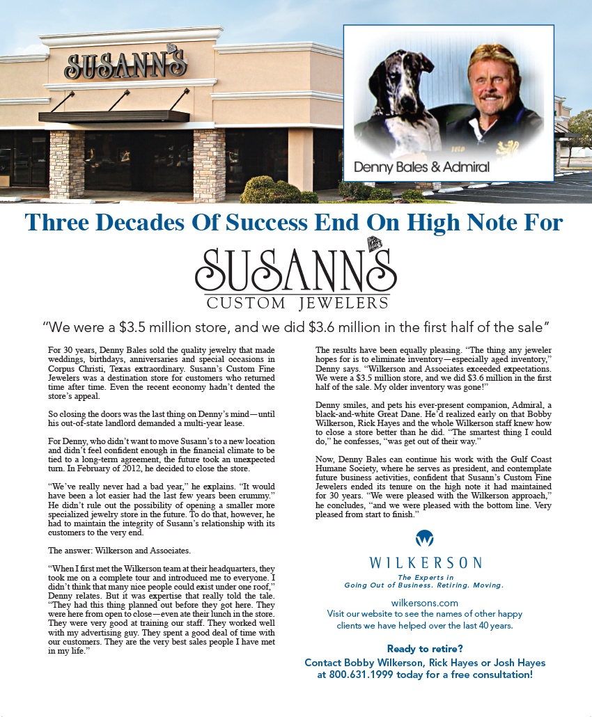 Photo from jewelry sale at Susann’s Custom Fine Jewelers