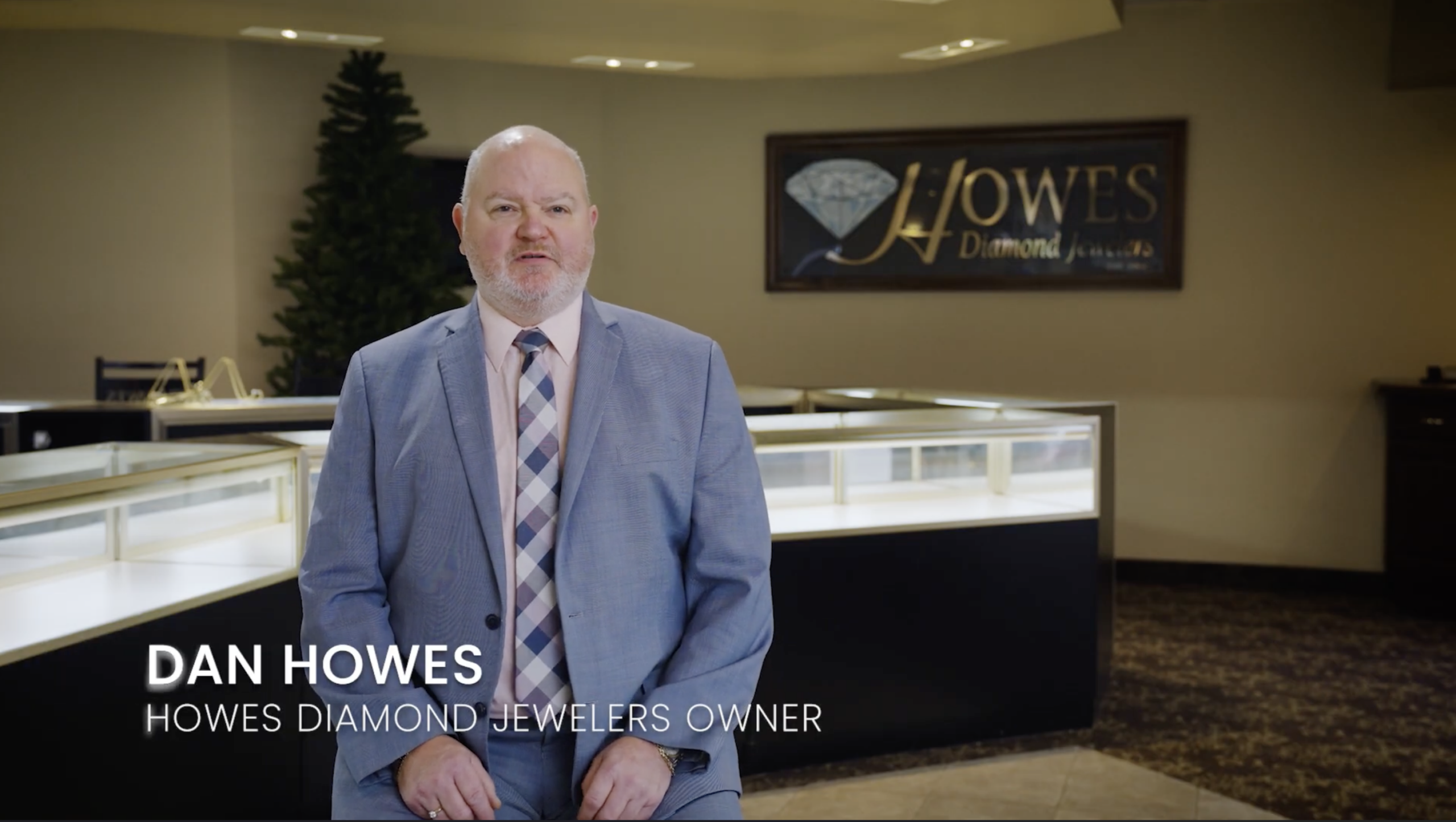 Still image from the video about the jewelry sale at Howes Diamond Jewelers