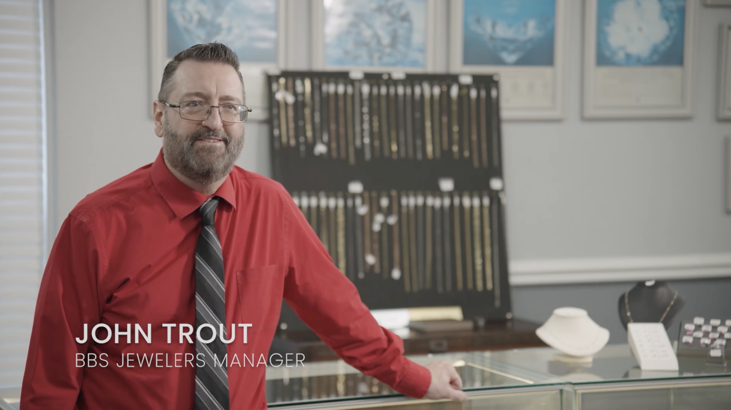 Still image from the video about the jewelry sale at BBS Jewelers